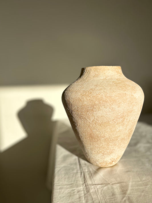 Sand Vase - Ręcznie Formowany Wazon Ceramiczny 30 cm