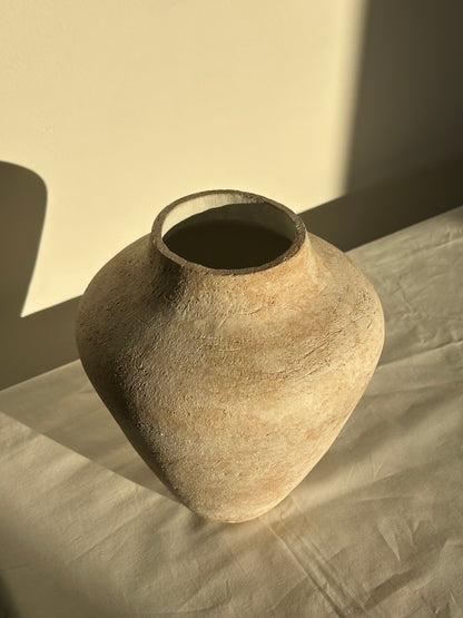 Sand Vase - Ręcznie Formowany Wazon Ceramiczny 30 cm