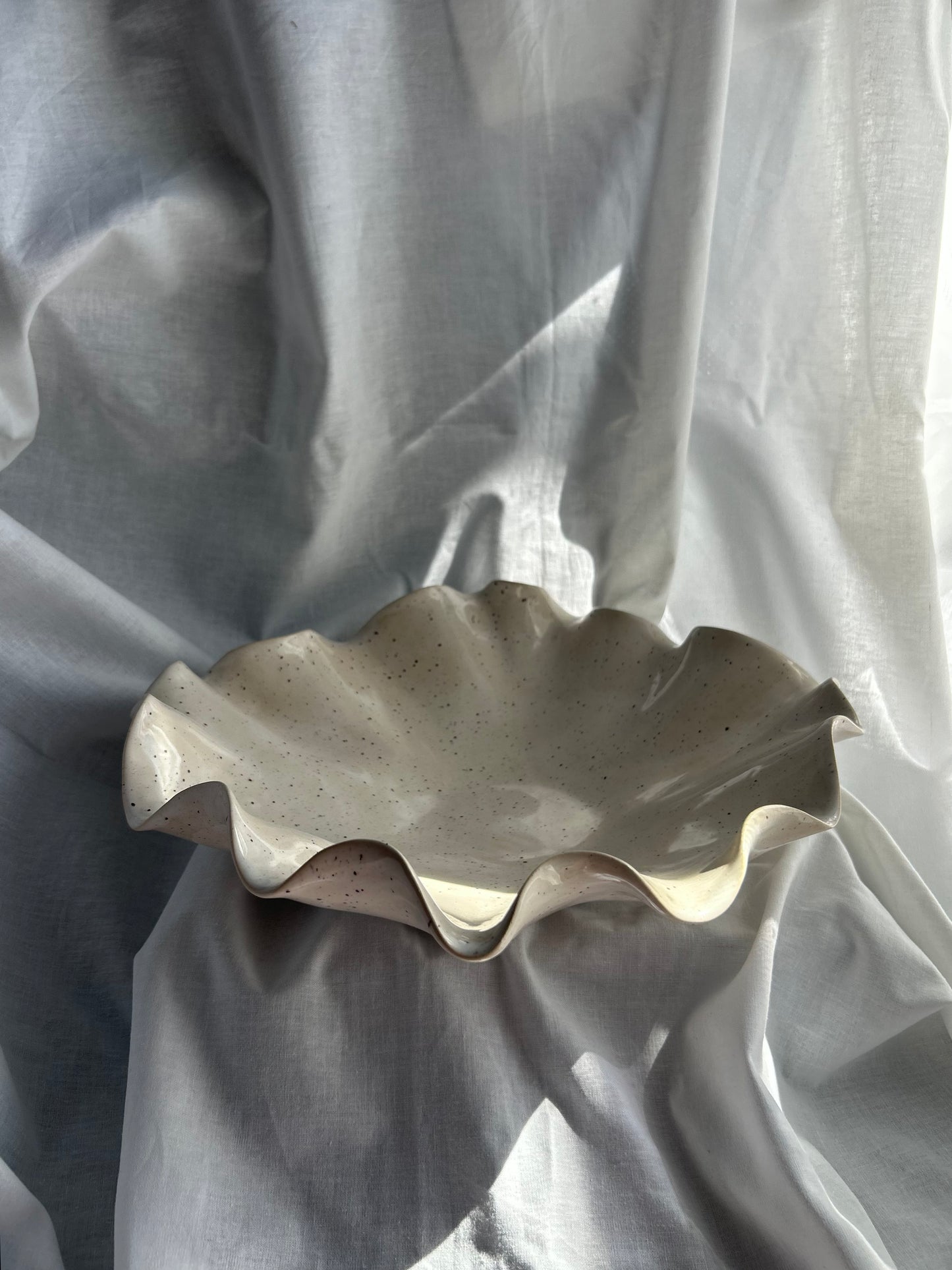 Bloom Bowl - Misa Ceramiczna Ręcznie Formowana 30cm