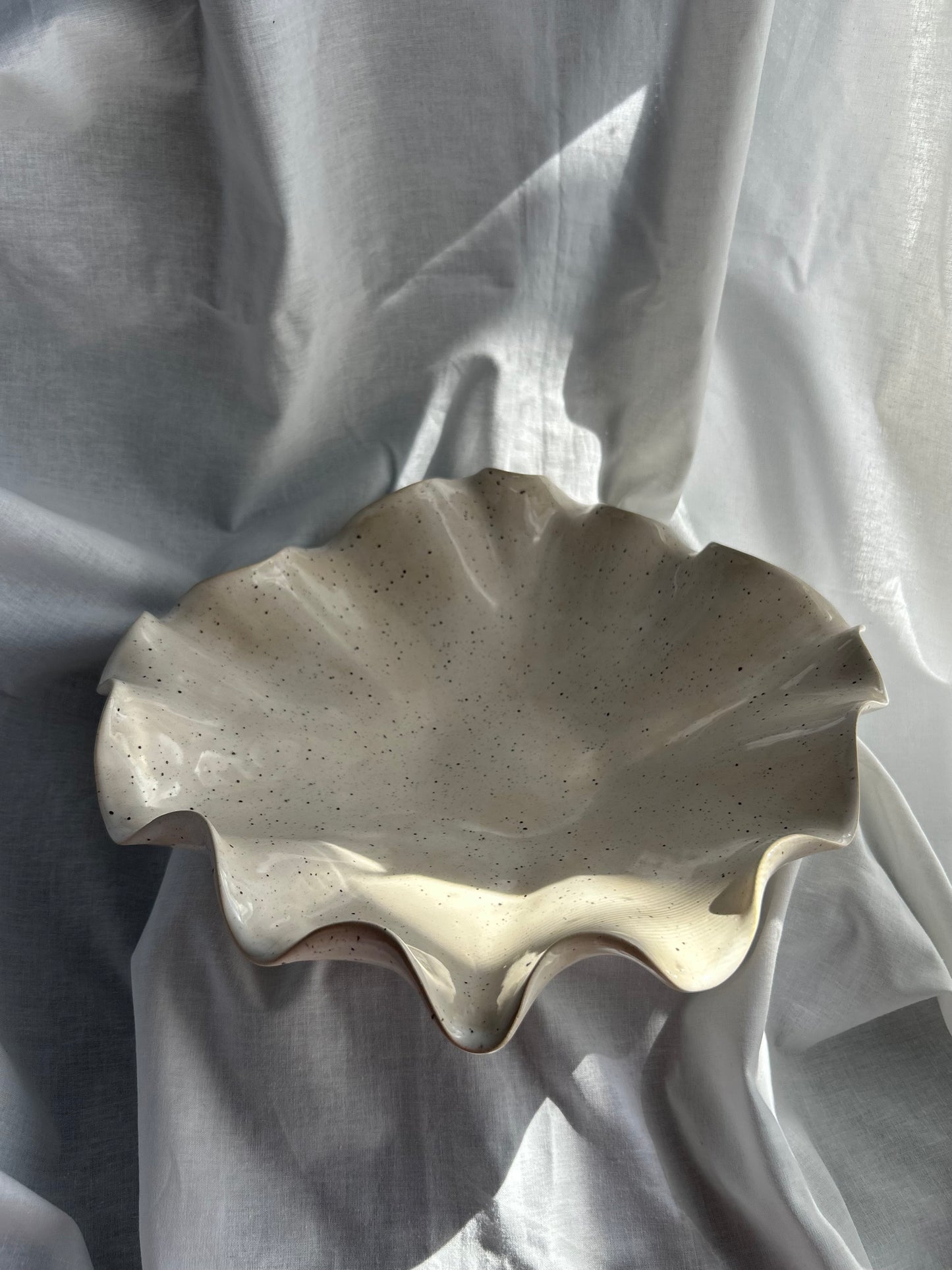 Bloom Bowl - Misa Ceramiczna Ręcznie Formowana 30cm