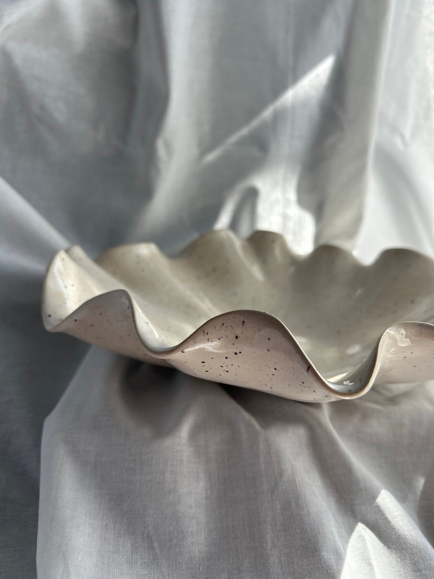 Bloom Bowl - Misa Ceramiczna Ręcznie Formowana 30cm